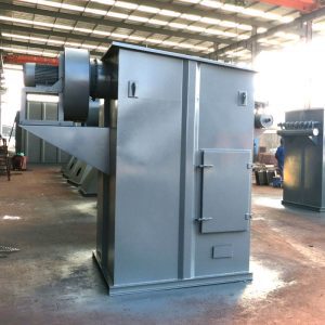 Single pulse dust collector system designed for efficient dust filtration, showcasing its compact design and operational features