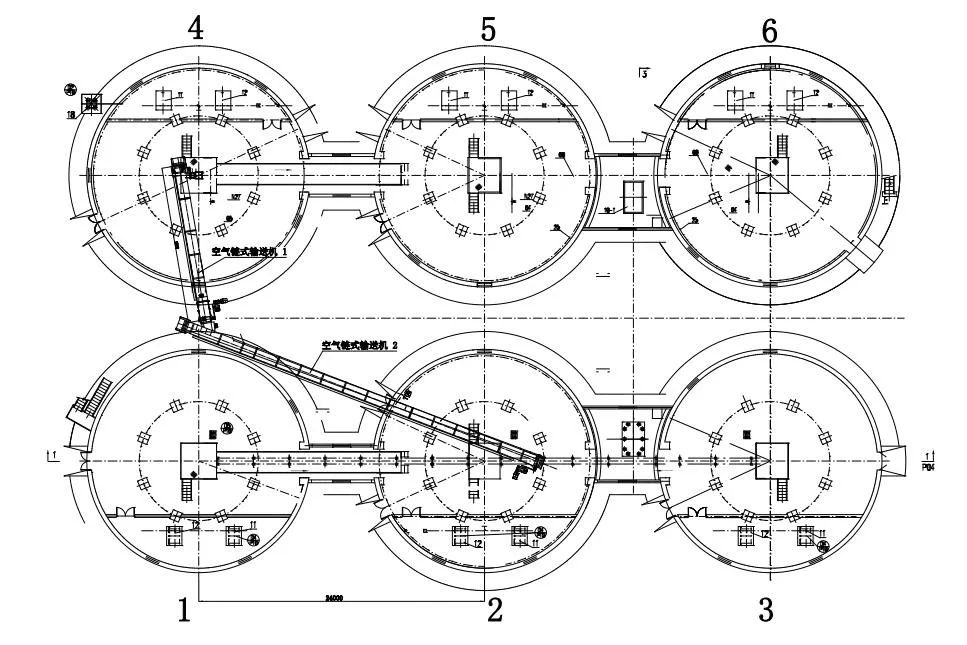 Air Chain Conveyor Drawing